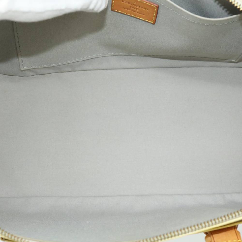 LOUIS VUITTON Monogram Vernis Rosewood Avenue Hand Bag Pearl M93507 Auth 30815 - Picture 10 of 10